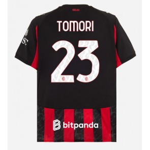 AC Milan Fikayo Tomori #23 Domaci Dres 2025-26 Kratak Rukavima